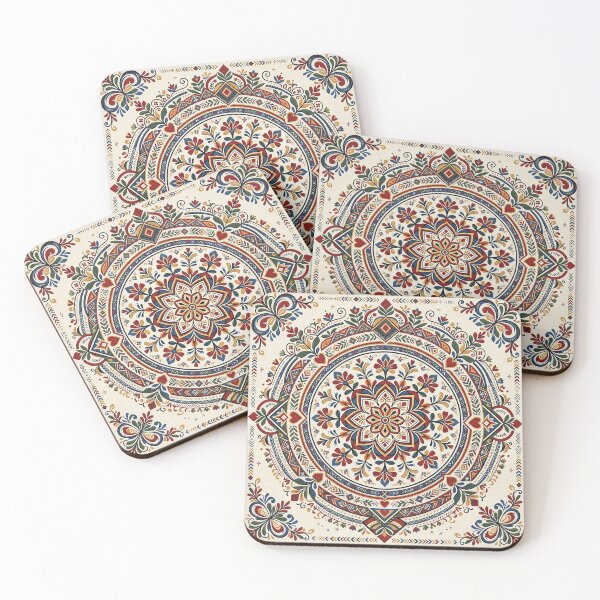 Item preview, European Heritage Floral Ornament designed and sold by BrainCurves.