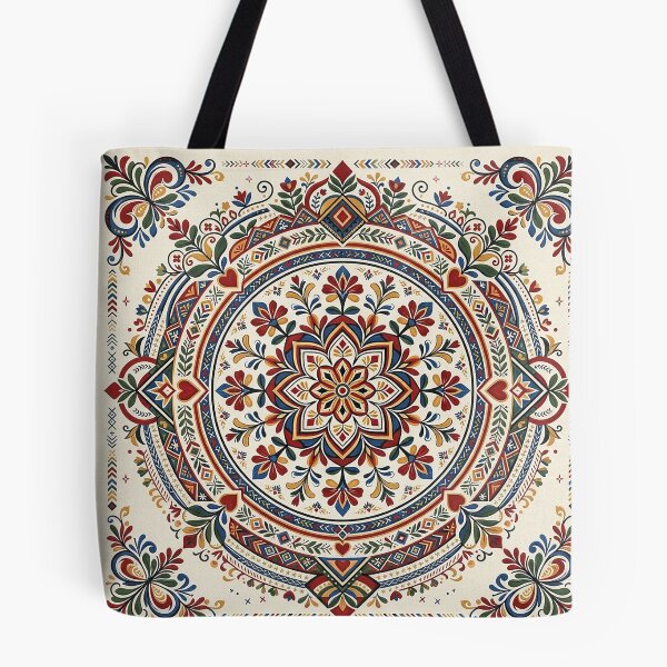 Item preview, European Heritage Floral Ornament designed and sold by BrainCurves.