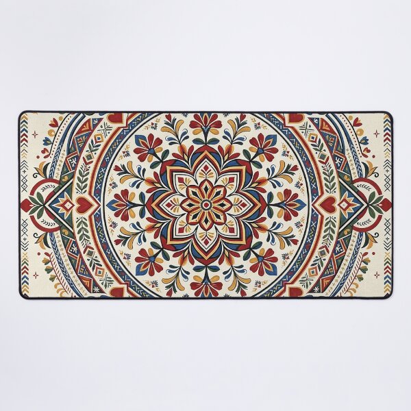 Item preview, European Heritage Floral Ornament designed and sold by BrainCurves.