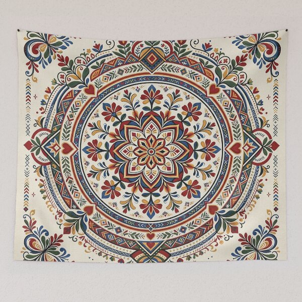 Item preview, European Heritage Floral Ornament designed and sold by BrainCurves.