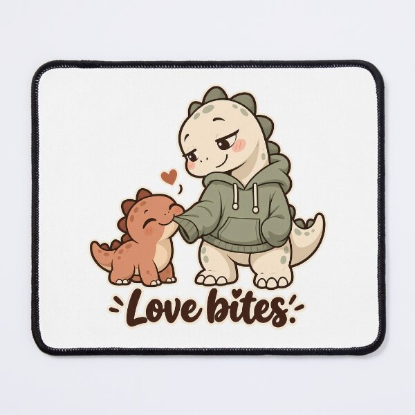 Item preview, Cute Dinosaur Couple Love designed and sold by Day Dreamer.