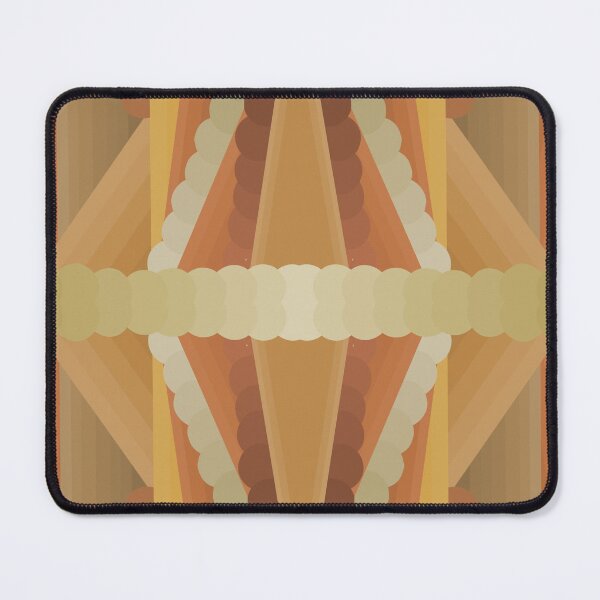 Item preview, Earth tone Kaleidoscope Star - Abstract Design designed and sold by JayMakesTiktok.