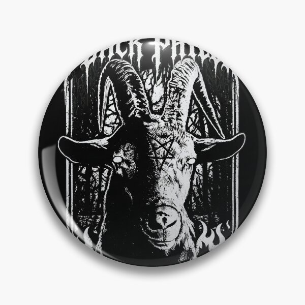 Item preview, Blacks Phillips Goat Pentagrams Horror Gothic  designed and sold by TinaFangcao.