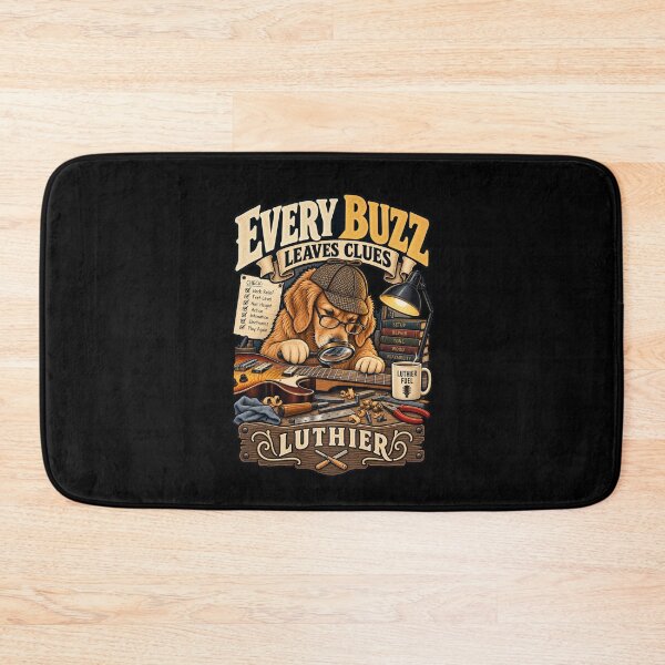 Item preview, Every Buzz Leaves Clues - Funny Luthier Guitar Repair Gift designed and sold by Ridaelb.