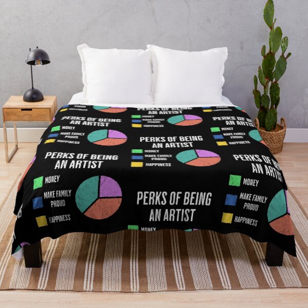 Item preview, Artist Job Perks Pie Chart Funny Creative Life designed and sold by d247.