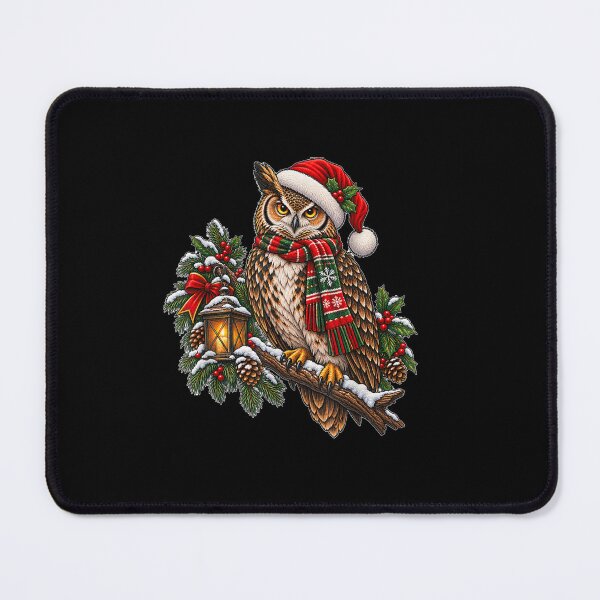 Item preview, Owl Santa Hat Christmas Xmas designed and sold by StanaLuis.