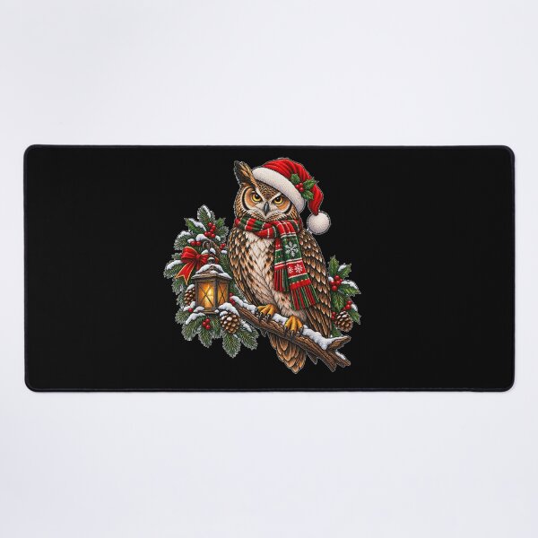 Item preview, Owl Santa Hat Christmas Xmas designed and sold by StanaLuis.