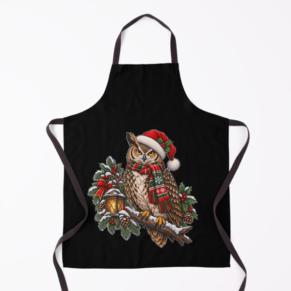Item preview, Owl Santa Hat Christmas Xmas designed and sold by StanaLuis.