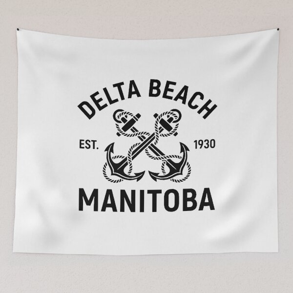 Item preview, Copy of Delta Beach Manitoba Vintage Nautical Anchor Design Funny Quote designed and sold by w66aboo.