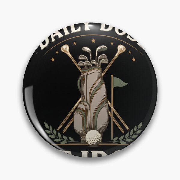 Item preview, Funny Golf Quote Daily Dose of Iron Golfer Gift Golf Lover Golf Dad Weekend Golfer Retro Humor designed and sold by designstoriesMK.