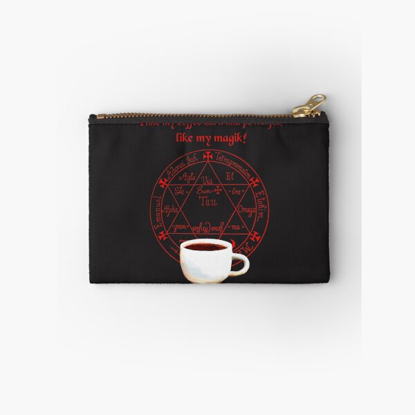 Item preview, I Like My Coffee Strong Dark and Powerful Bold Coffee Lover Design designed and sold by ElTope5.