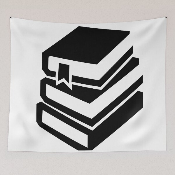 Item preview, Geometric Stack of Books designed and sold by matybrak.