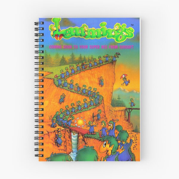 Item preview, Lemmings game poster designed and sold by colliophoto.