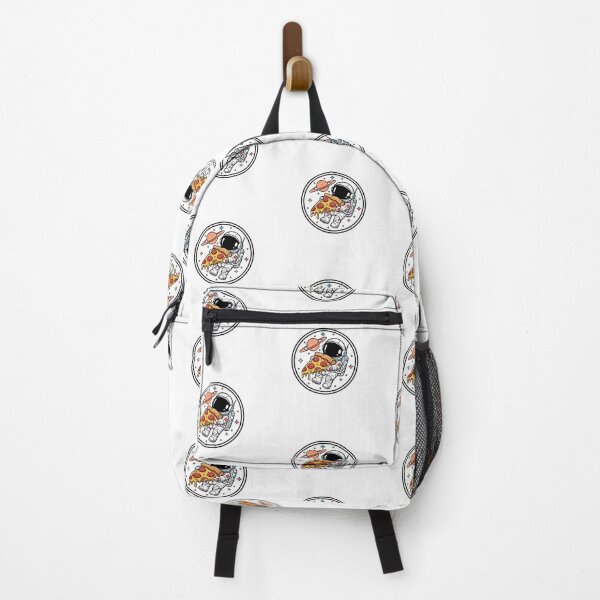 Item preview, Cute Astronaut Eating Pizza in Space - Funny Sci-Fi Art designed and sold by Nubian Style.