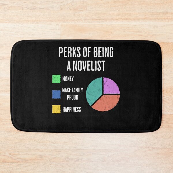 Item preview, Novelist Job Perks Funny Author Writing Job designed and sold by d247.