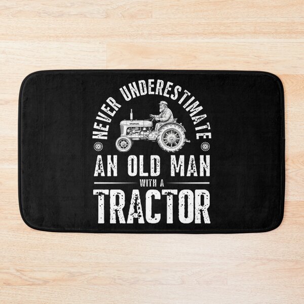 Item preview, Old Man Tractor Funny Vintage Style Farmer Grandpa Gift T-Shirt designed and sold by Teetreasure2.