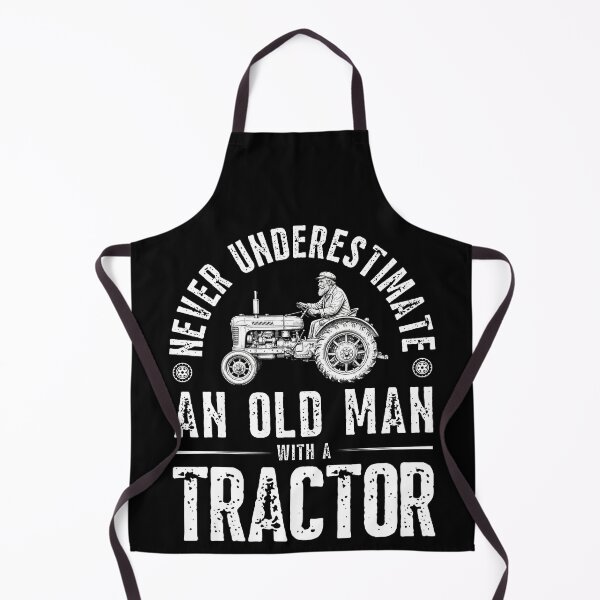 Item preview, Old Man Tractor Funny Vintage Style Farmer Grandpa Gift T-Shirt designed and sold by Teetreasure2.