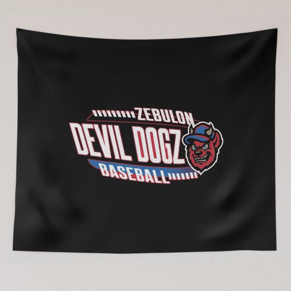 Aperçu de l'œuvre Baseball Zebulon Devil Dogz créée et vendue par PeahsCorner.