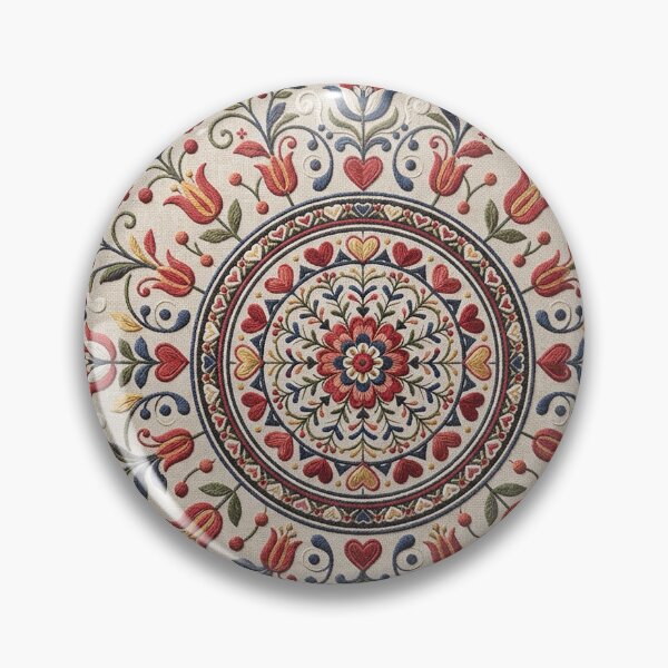 Item preview, European Heritage Botanical Ornament designed and sold by BrainCurves.