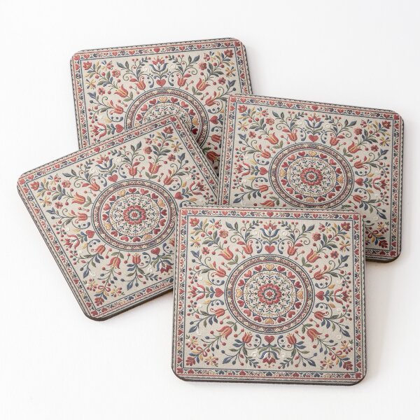 Item preview, European Heritage Botanical Ornament designed and sold by BrainCurves.