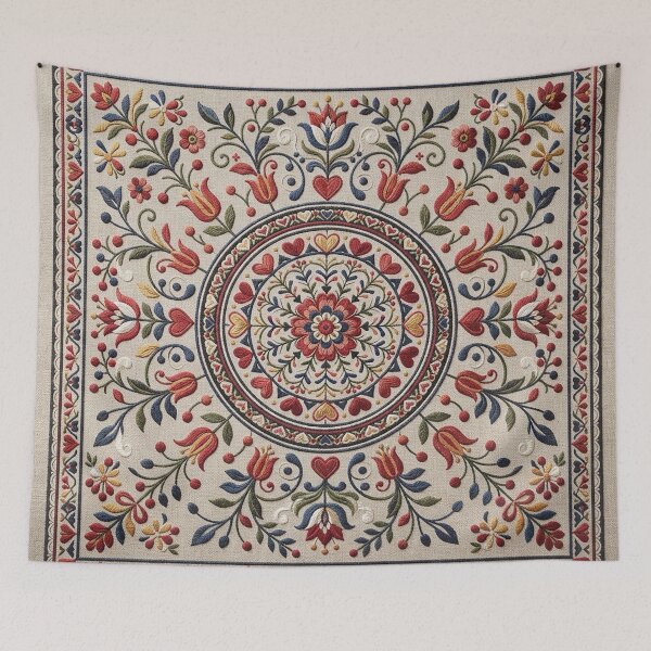 Item preview, European Heritage Botanical Ornament designed and sold by BrainCurves.