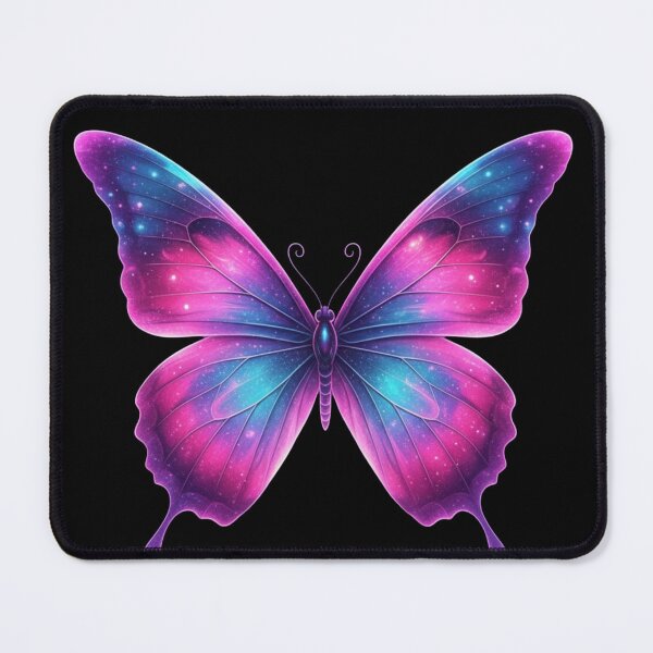 Item preview, Cosmic Galaxy Butterfly Nebula Neon Aesthetic Art designed and sold by ZyVoAli.