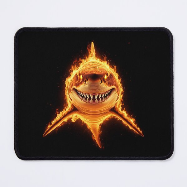 Item preview, Animal shark in Flames designed and sold by IZZO CREATIVE STUDIO.