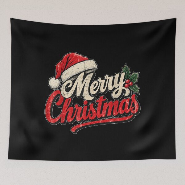 Item preview, Merry Christmas Vintage Retro Santa Holiday for Family designed and sold by StanaLuis.