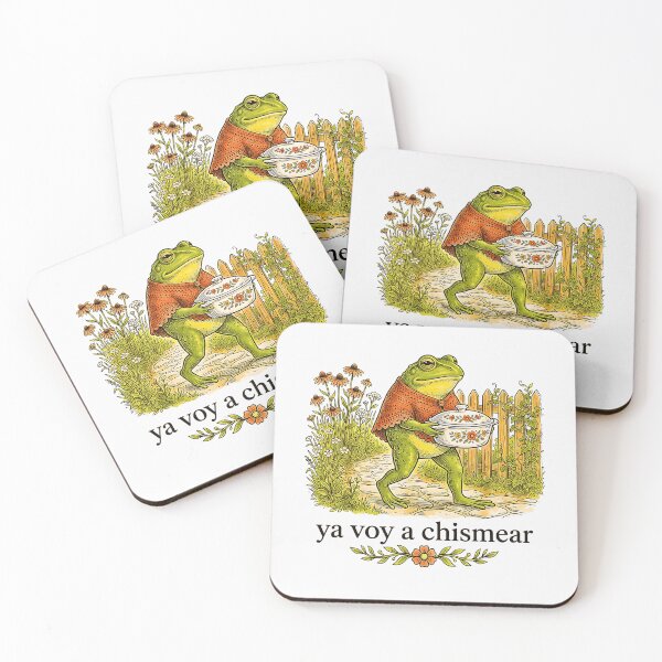 Item preview, Funny Frog Ya Voy A Chismear Spanish Cottagecore Mystical designed and sold by Byhergawaa.