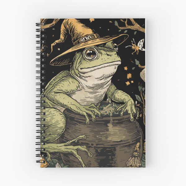 Item preview, Mushroom Forest Frog Witch designed and sold by ChicTrendz.