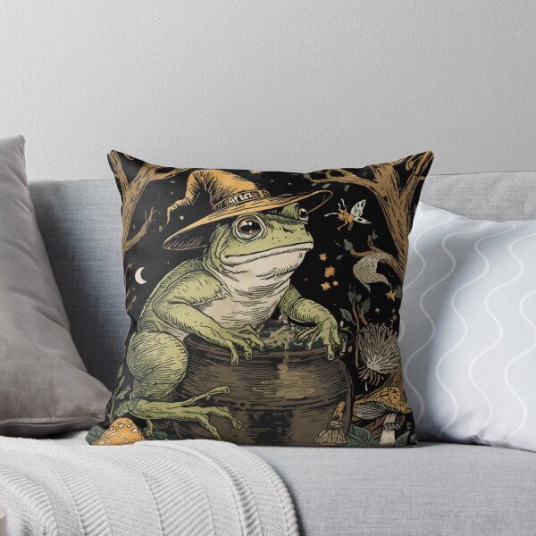 Item preview, Mushroom Forest Frog Witch designed and sold by ChicTrendz.