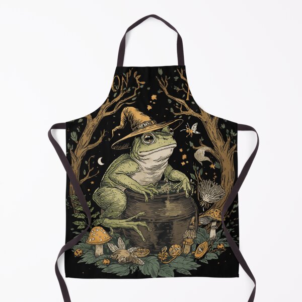 Item preview, Mushroom Forest Frog Witch designed and sold by ChicTrendz.
