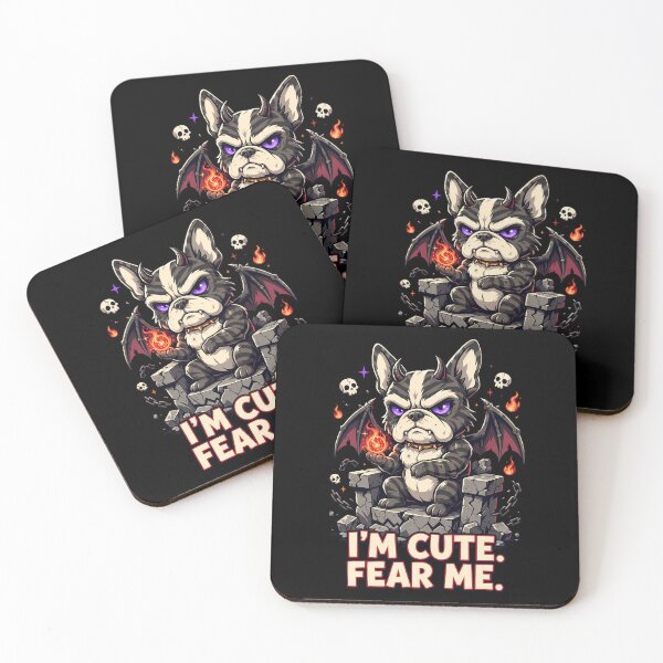 Item preview, French Bulldog Demon King Who Is Surprisingly Very Cute designed and sold by Tong4130.