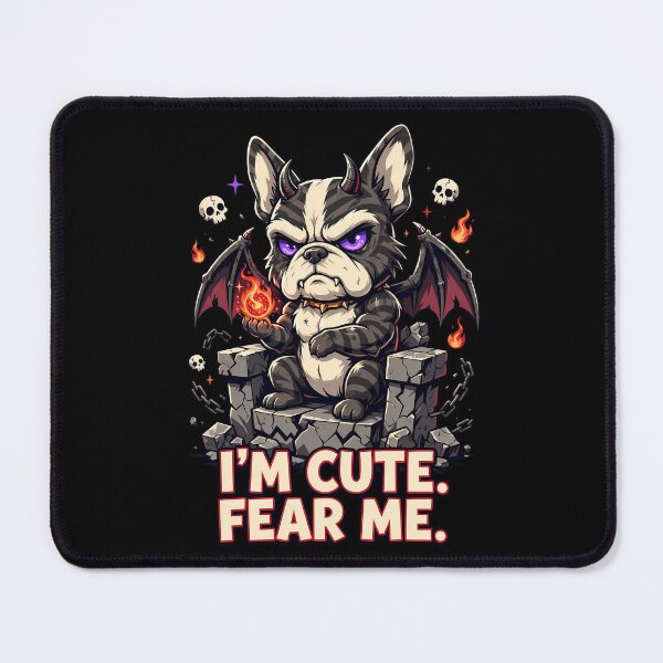 Item preview, French Bulldog Demon King Who Is Surprisingly Very Cute designed and sold by Tong4130.