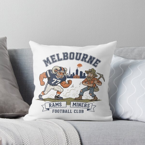 Item preview, Melbourne Rams vs Miners — Aussie Football Showdown designed and sold by Designart68.