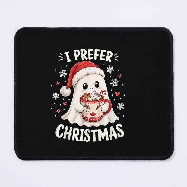 Item preview, I Prefer Christmas Funny Ghost Halloween Cute designed and sold by StanaLuis.