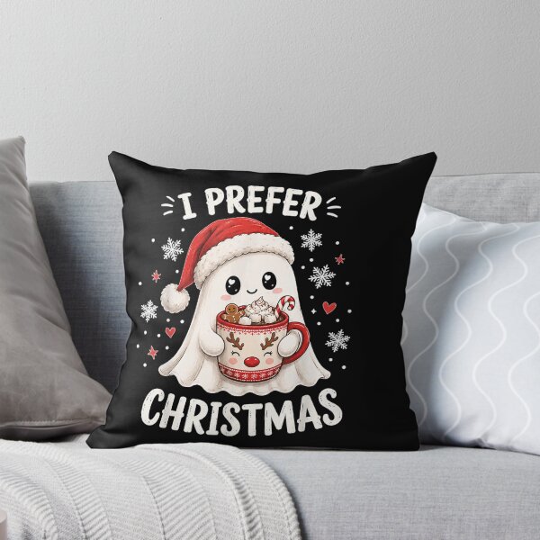 Item preview, I Prefer Christmas Funny Ghost Halloween Cute  designed and sold by StanaLuis.