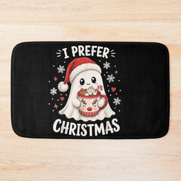 Item preview, I Prefer Christmas Funny Ghost Halloween Cute  designed and sold by StanaLuis.