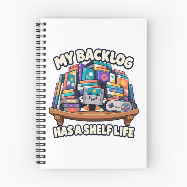 Item preview, My Backlog Has a Shelf Life Game Collector designed and sold by SAS-Designer.
