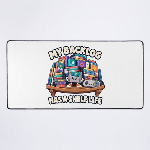 Item preview, My Backlog Has a Shelf Life Game Collector designed and sold by SAS-Designer.
