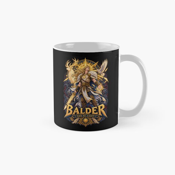 Item preview, Balder God of Light Norse Mythology designed and sold by Gabriela Mihai.