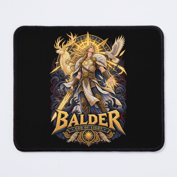 Item preview, Balder God of Light Norse Mythology designed and sold by Gabriela Mihai.