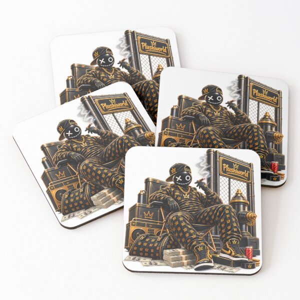 Item preview, BuBu La Street — The Golden King | Exclusive artwork by Plushiworld™ designed and sold by PLUSHIWORLDtm.