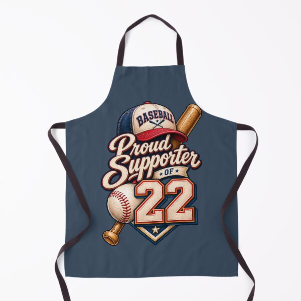 Item preview, Proud Supporter of #22 – Vintage Baseball Player Number designed and sold by HO•Designs.