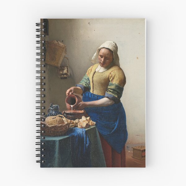 Item preview, Vermeer's Milkmaid – Light, simplicity and everyday beauty designed and sold by Shoupay.