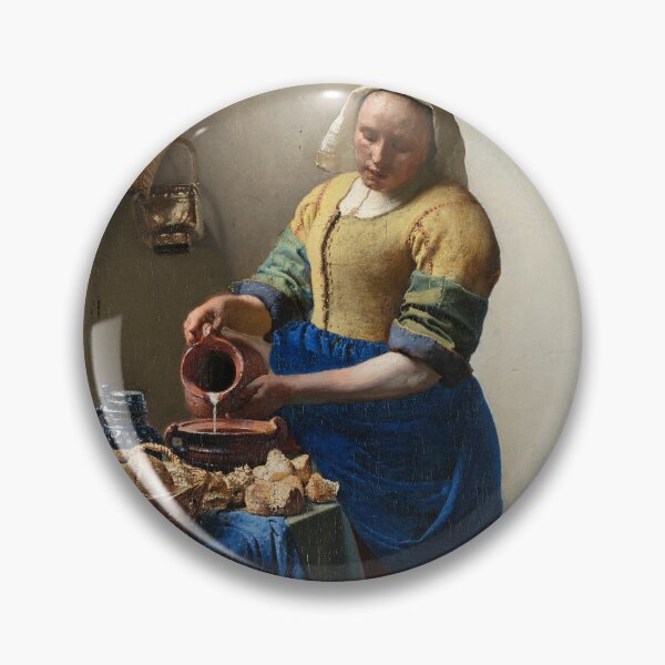 Item preview, Vermeer's Milkmaid – Light, simplicity and everyday beauty designed and sold by Shoupay.