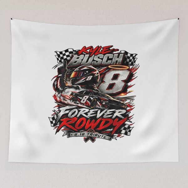 Item preview, Kyle Busch Forever Rowdy 8 18 Tribute NASCAR Racing designed and sold by PeahsCorner.