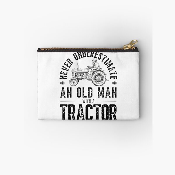 Item preview, Old Man Tractor Funny Vintage Style Farmer Grandpa Gift T-Shirt designed and sold by Teetreasure2.