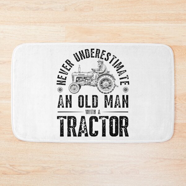 Item preview, Old Man Tractor Funny Vintage Style Farmer Grandpa Gift T-Shirt designed and sold by Teetreasure2.