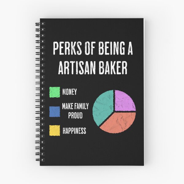Item preview, Artisan Baker Job Perks Funny Pie Chart designed and sold by d247.